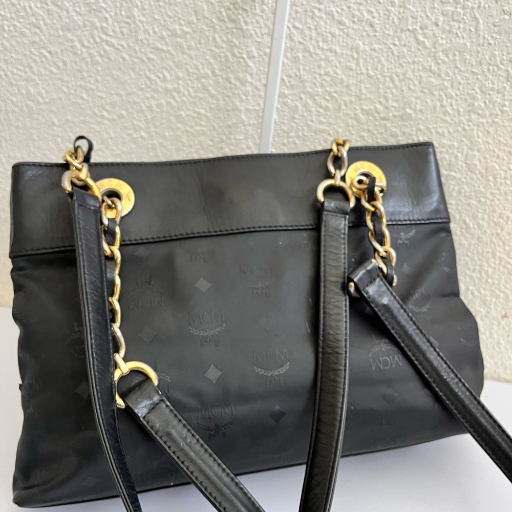 MCM Black Leather Women's Bag - Picture 7 of 14